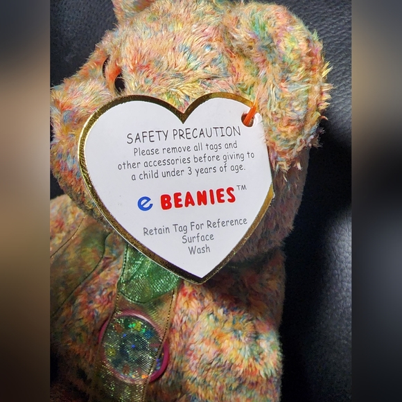 TY Beanie Baby Speckles the Bear - 2000 - Picture 5 of 5